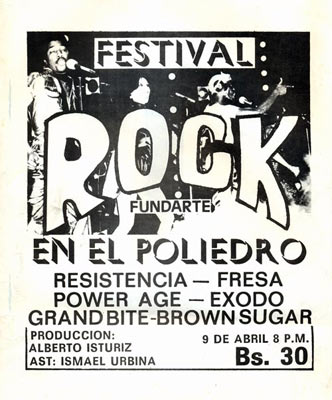 Festival de Rock en el Poliedro